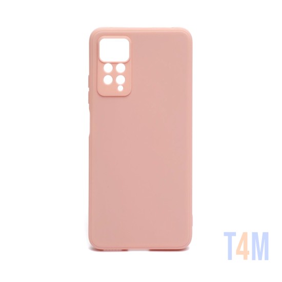 Capa de Silicone para Xiaomi Redmi Note 11/11s Rosa